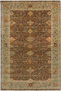 Pazyryk Rug | Dark Brown | PZY1000
