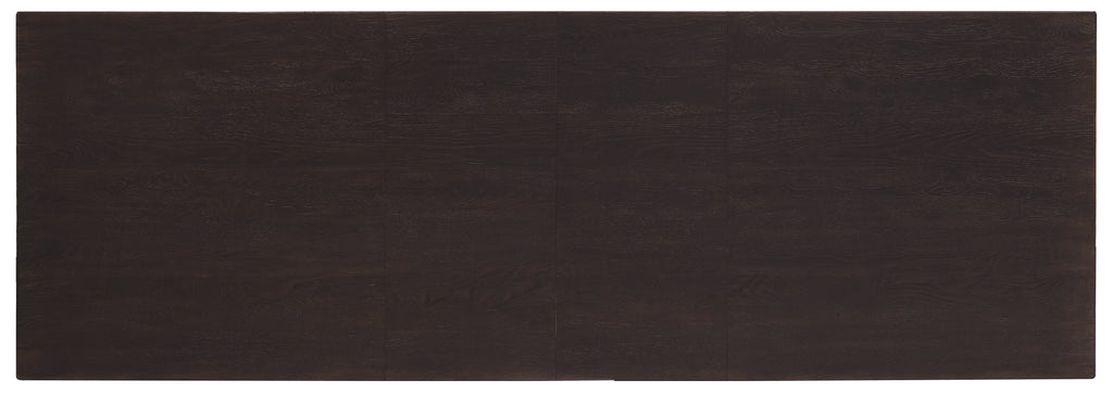 Driftwood Rectangle Dining Table with Two 20-inch Leaves | Burnt Timber
