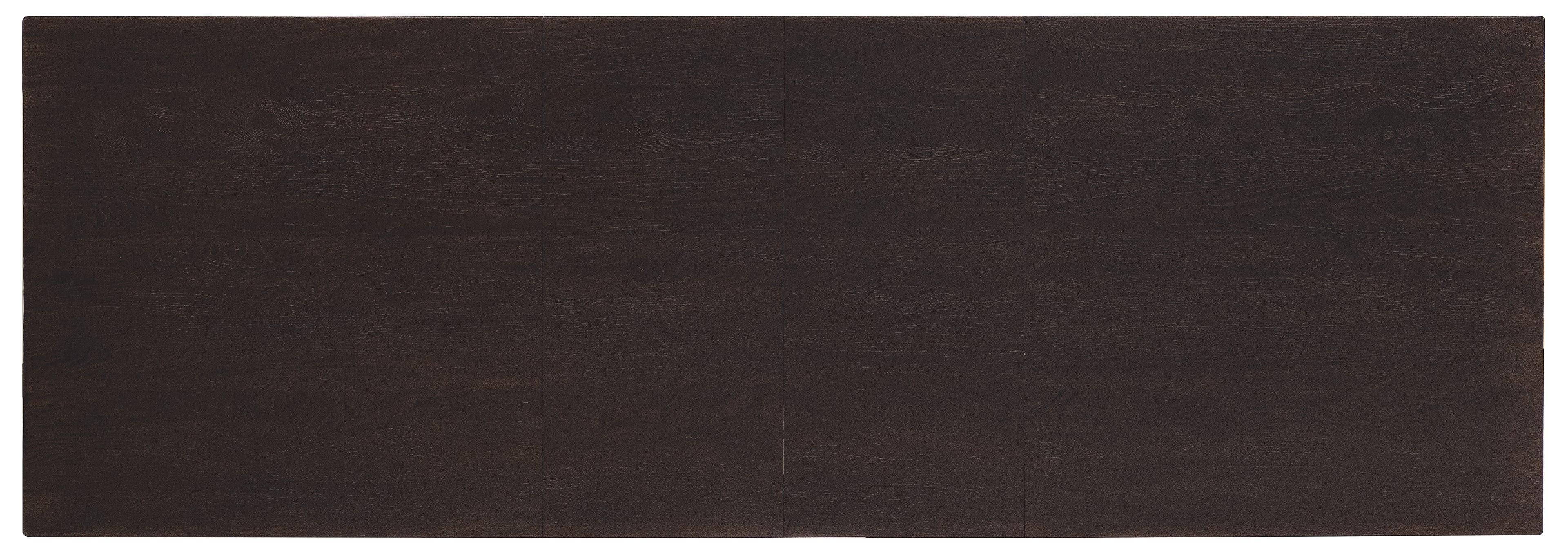 Driftwood Rectangle Dining Table with Two 20-inch Leaves | Burnt Timber