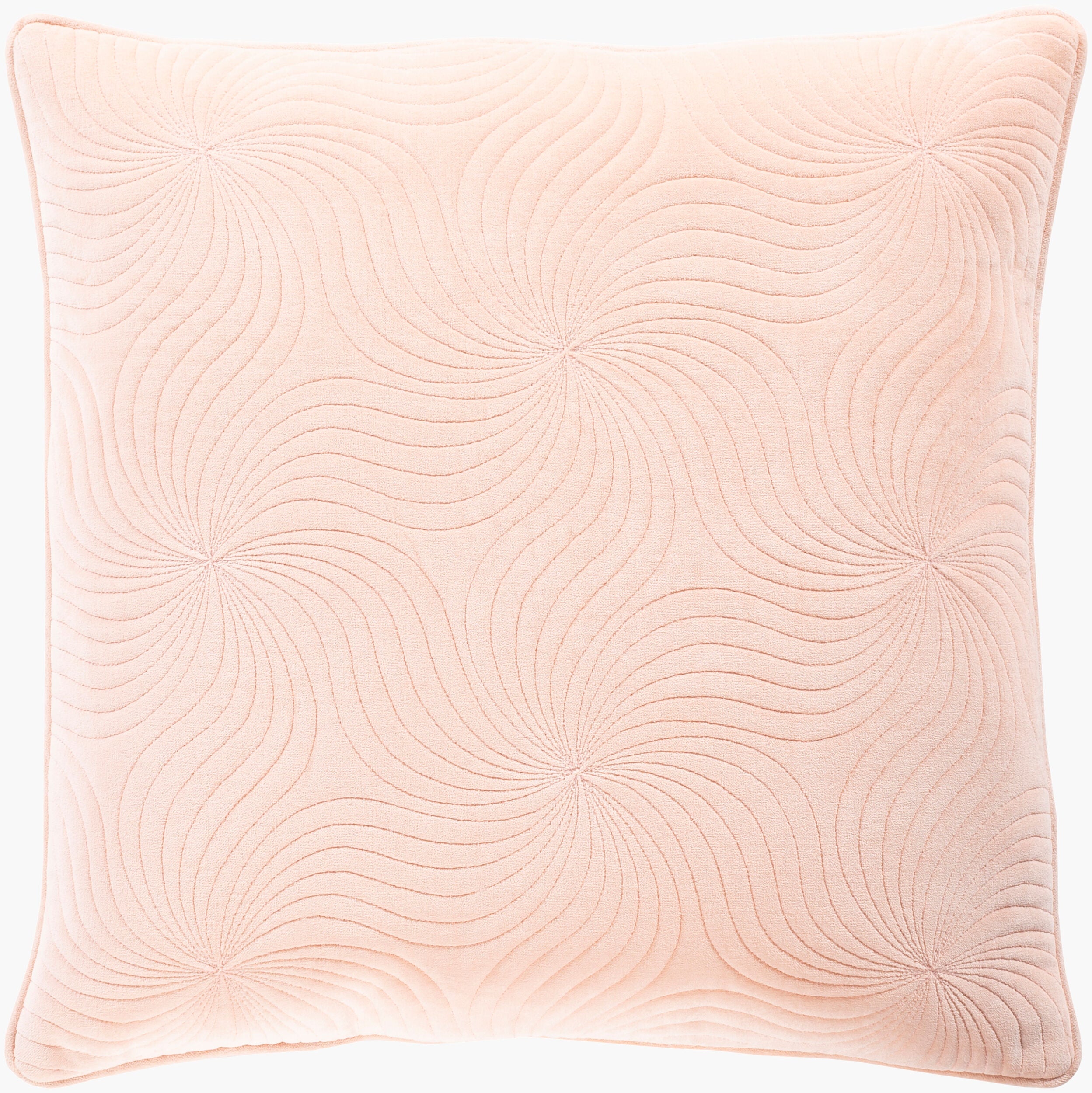 Quilted Cotton Velvet Accent Pillow | QCV006