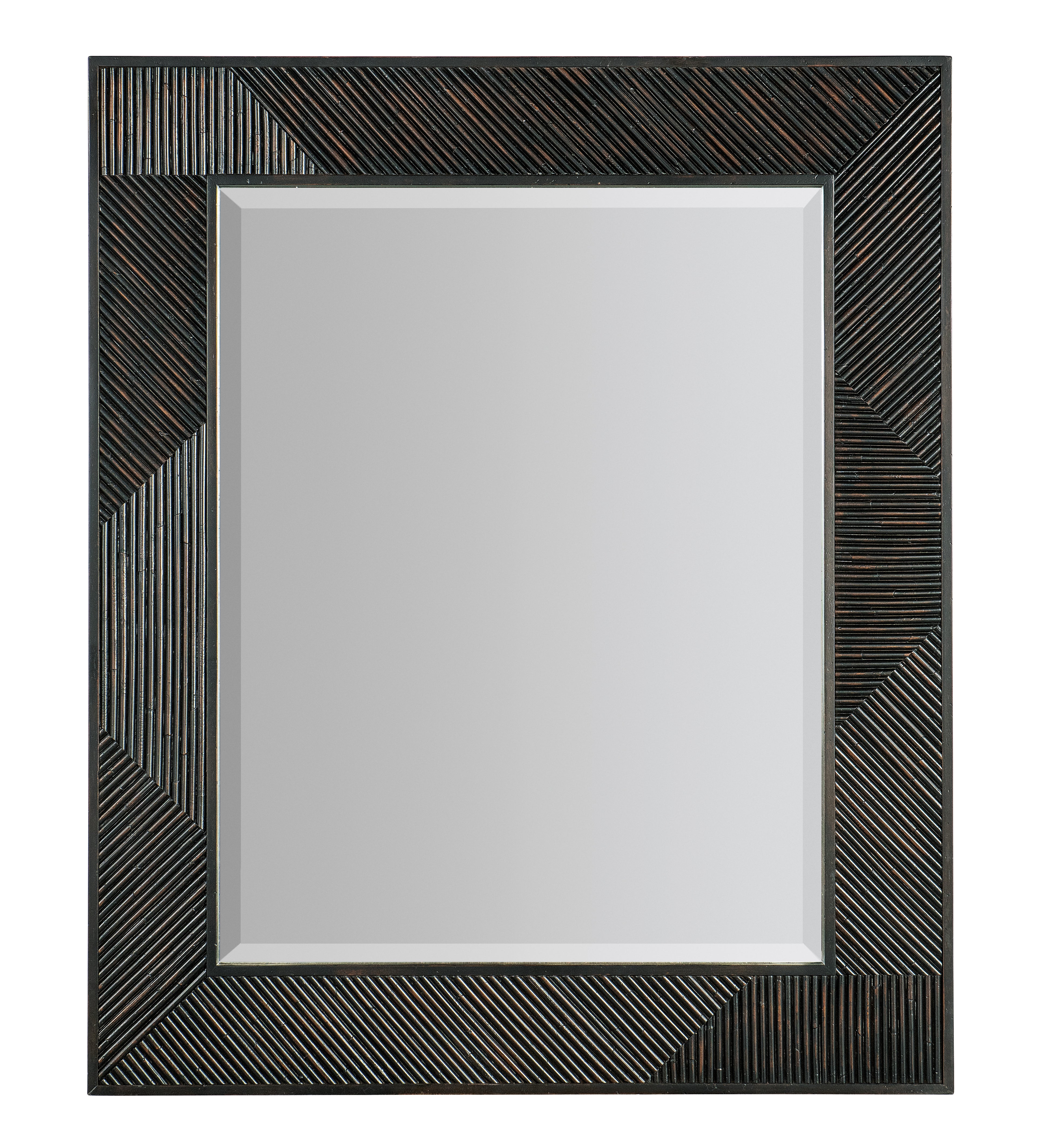 Retreat Landscape Mirror | Black Sand