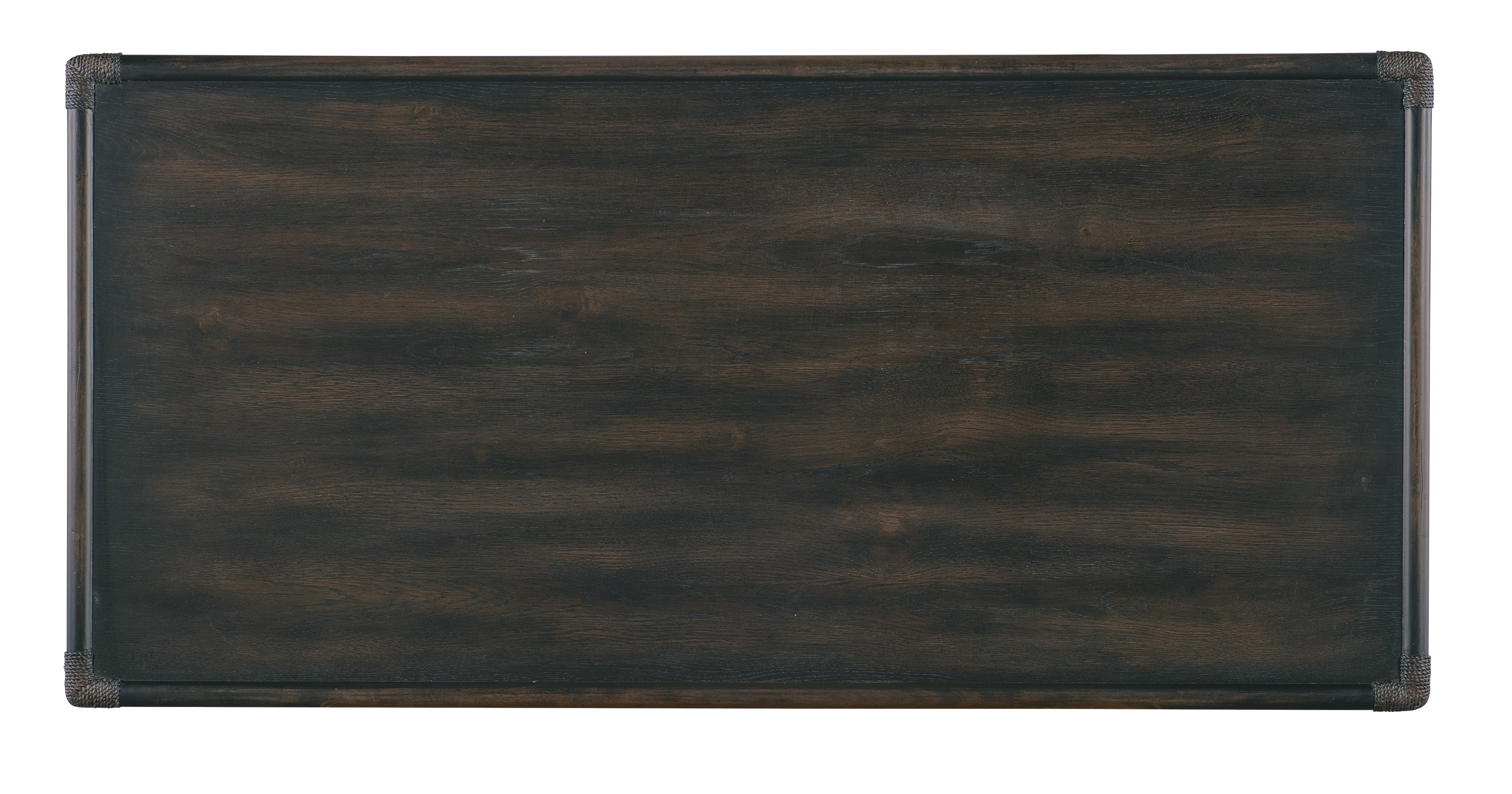 Retreat Pole Rattan Cocktail Table | Black Sand