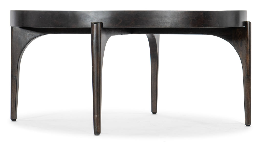 Commerce & Market Round Cocktail Table | Natural Wood