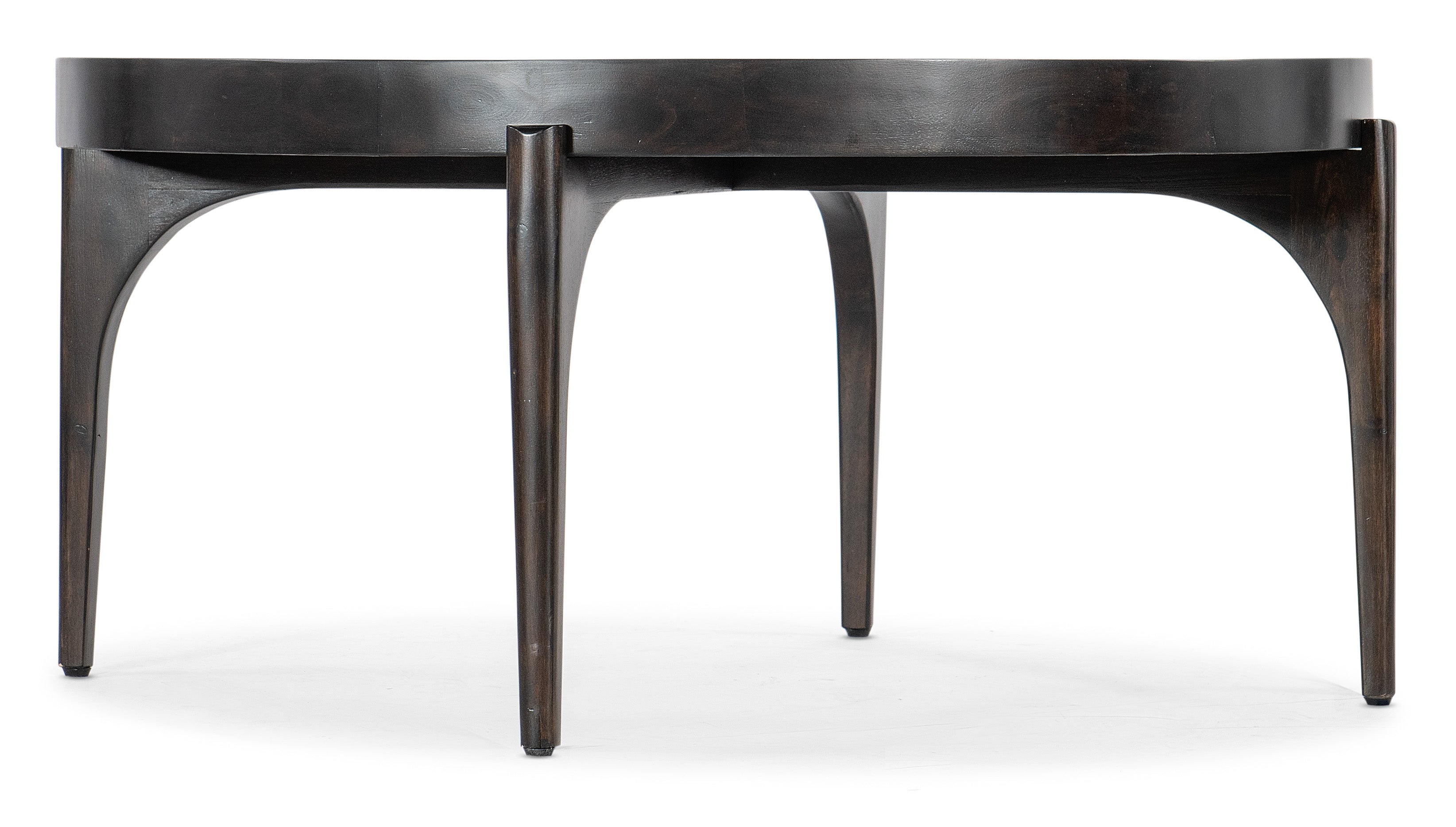 Commerce & Market Round Cocktail Table | Natural Wood