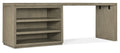 Linville Falls 84" Desk with Open Desk Cabinet