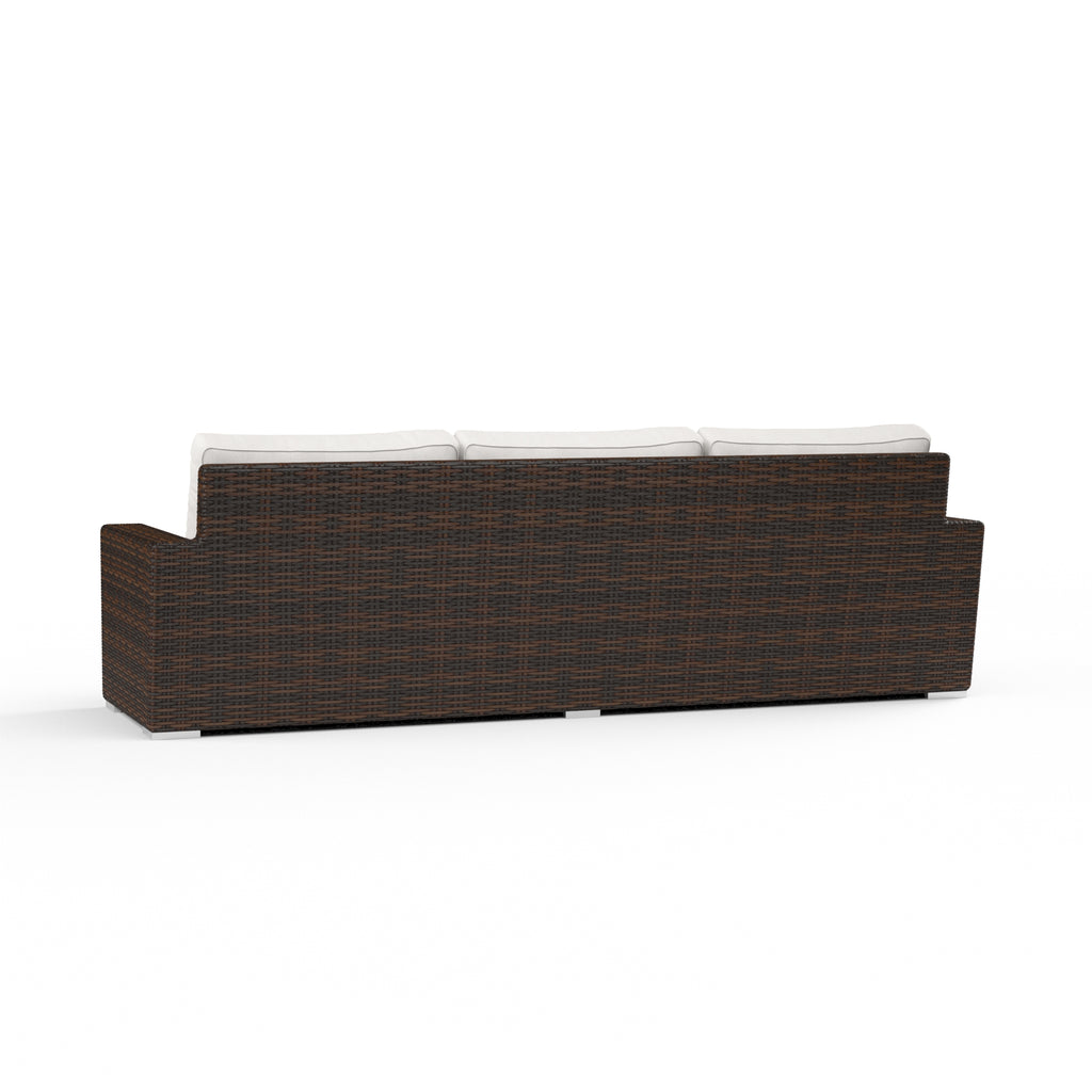 Montecito Sofa in Canvas Flax w/ Self Welt