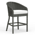 Cabo Counter Stool in Soothe Pearl w/ Flange Welt