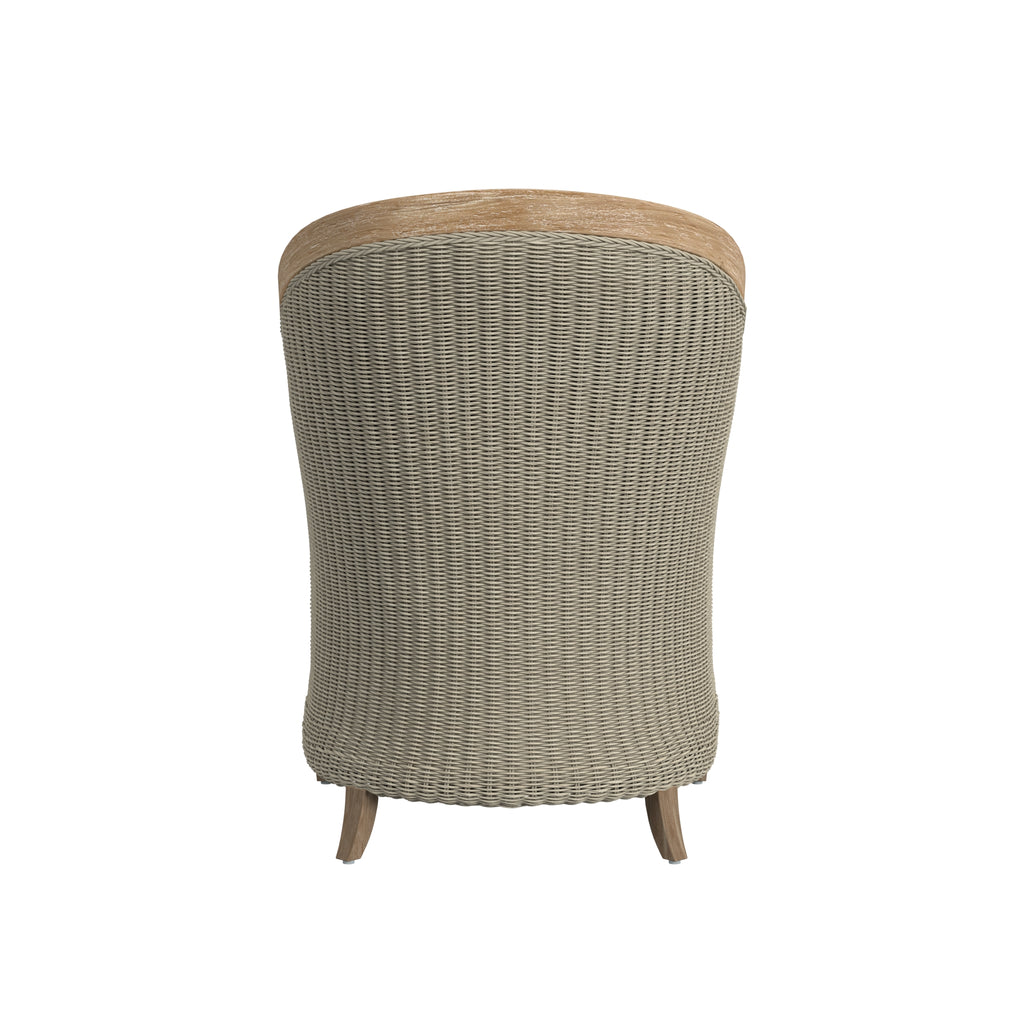 Cambria Dining Chair in Canvas Canvas w/ Self Welt