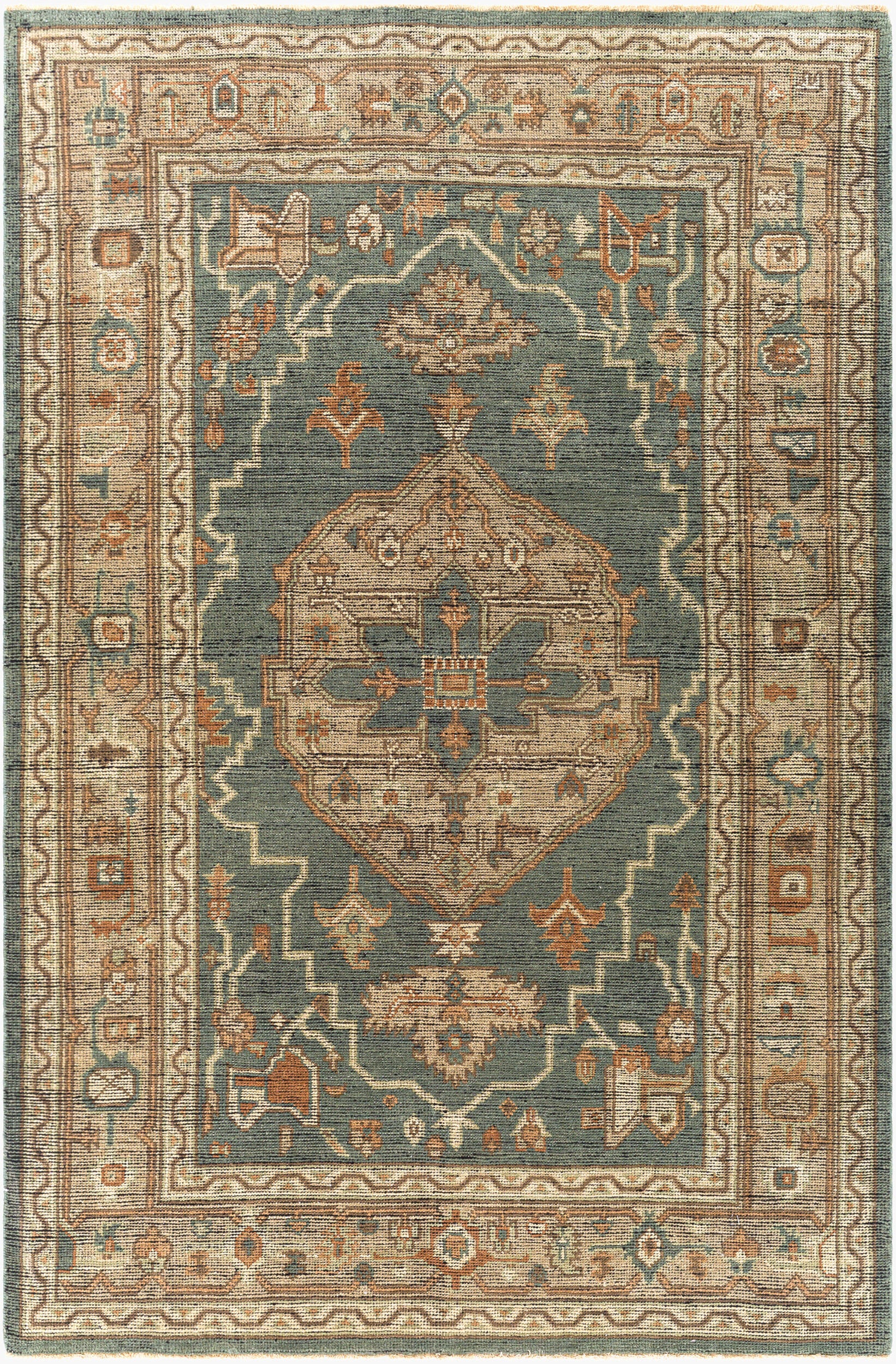 Reign Rug | Dark Green | REG2304