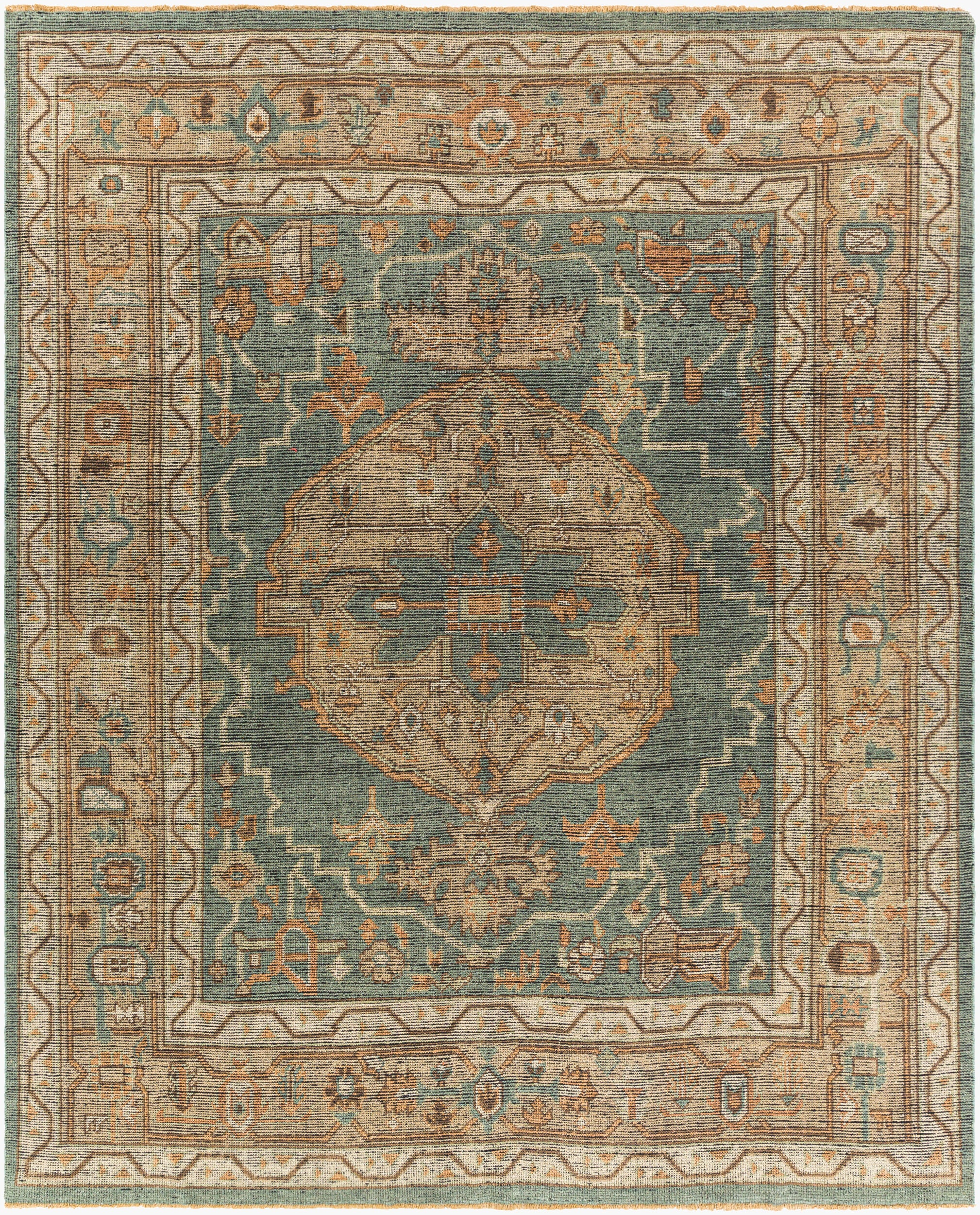 Reign Rug | Dark Green | REG2304