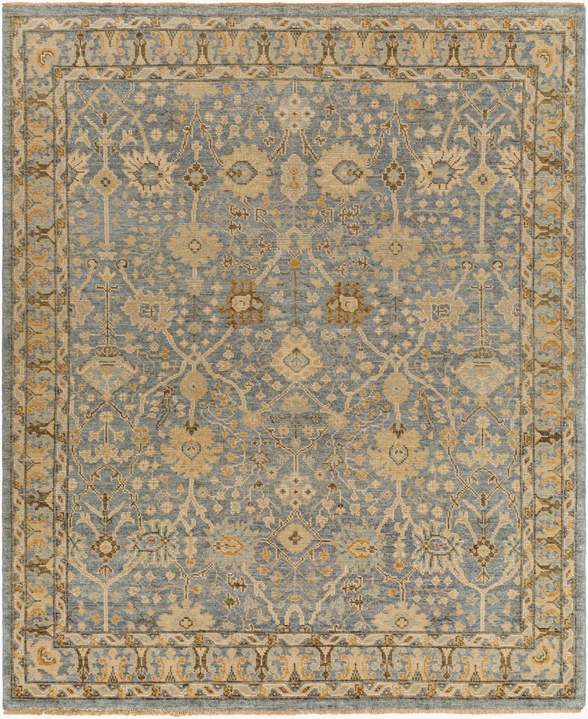 Reign Rug | Dusty Sage | REG2312
