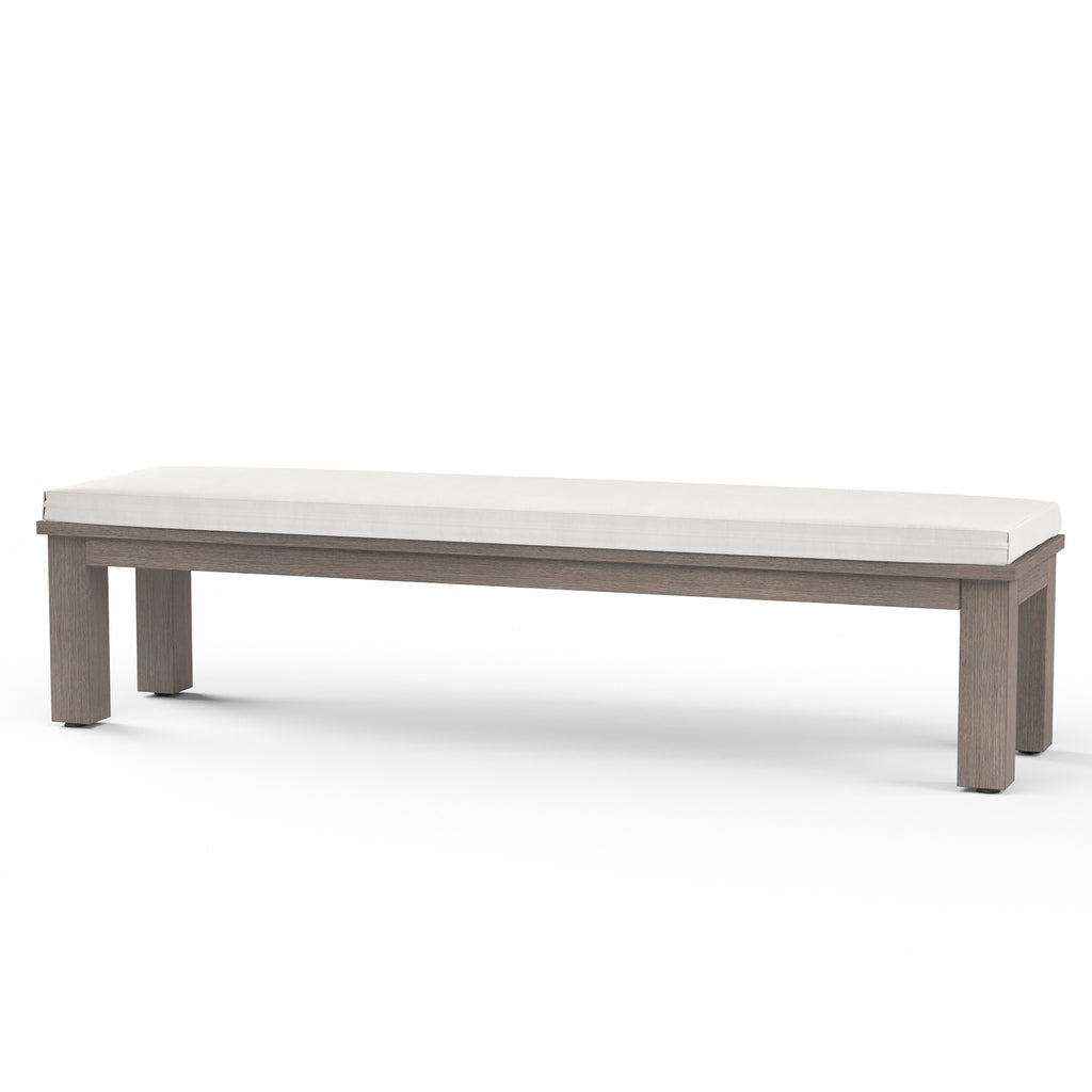 Laguna Dining Bench in Canvas Flax, No Welt