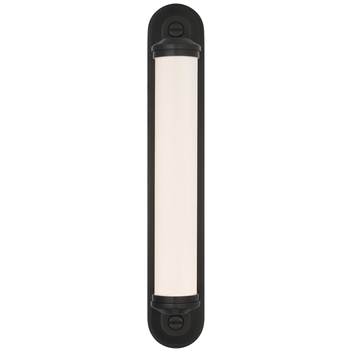 Belgrave 18" Linear Bath Light | Bronze | White Glass