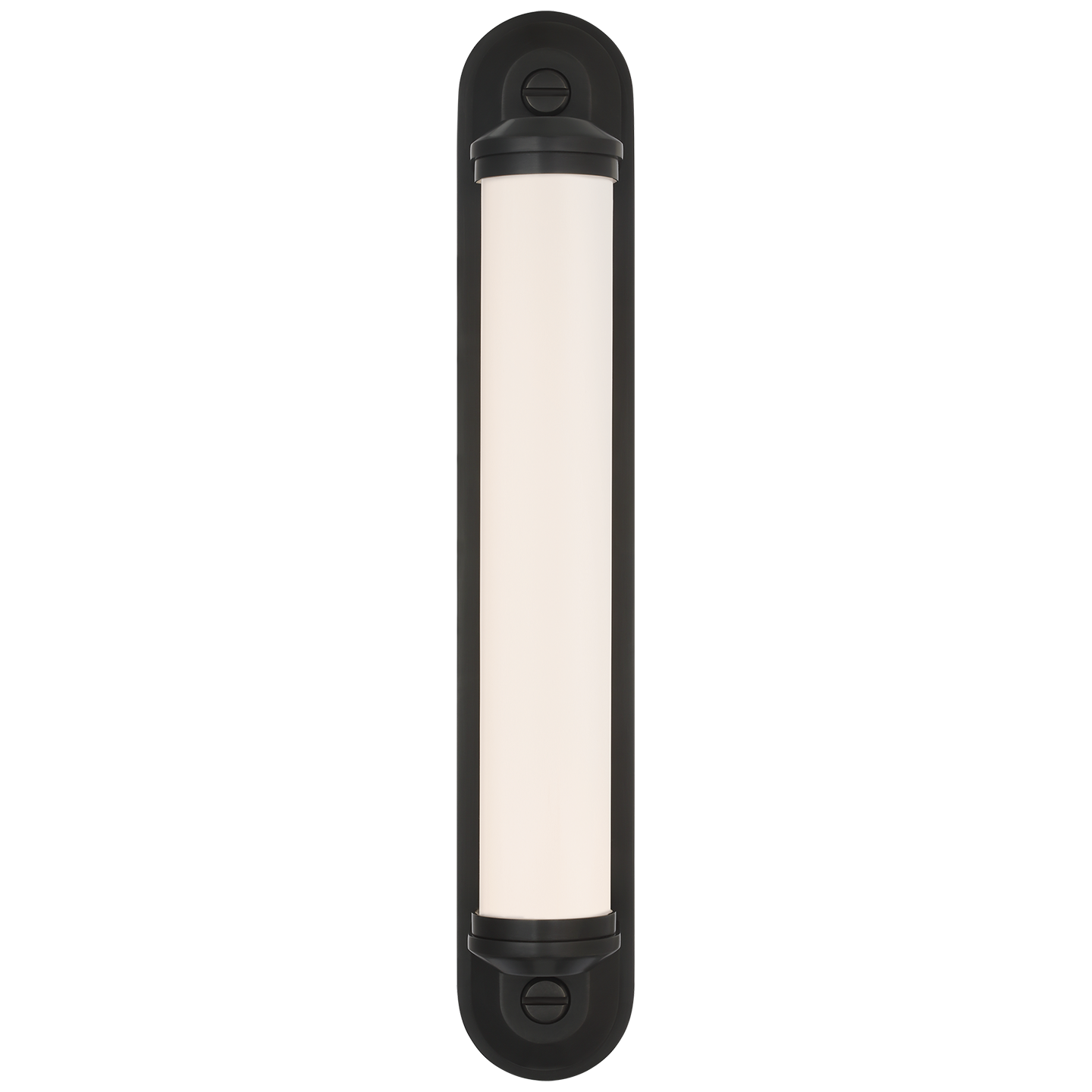 Belgrave 18" Linear Bath Light | Bronze | White Glass