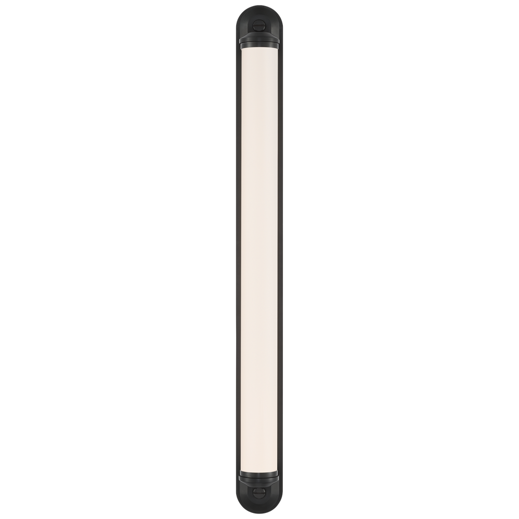 Belgrave 32" Linear Bath Light | Bronze | White Glass