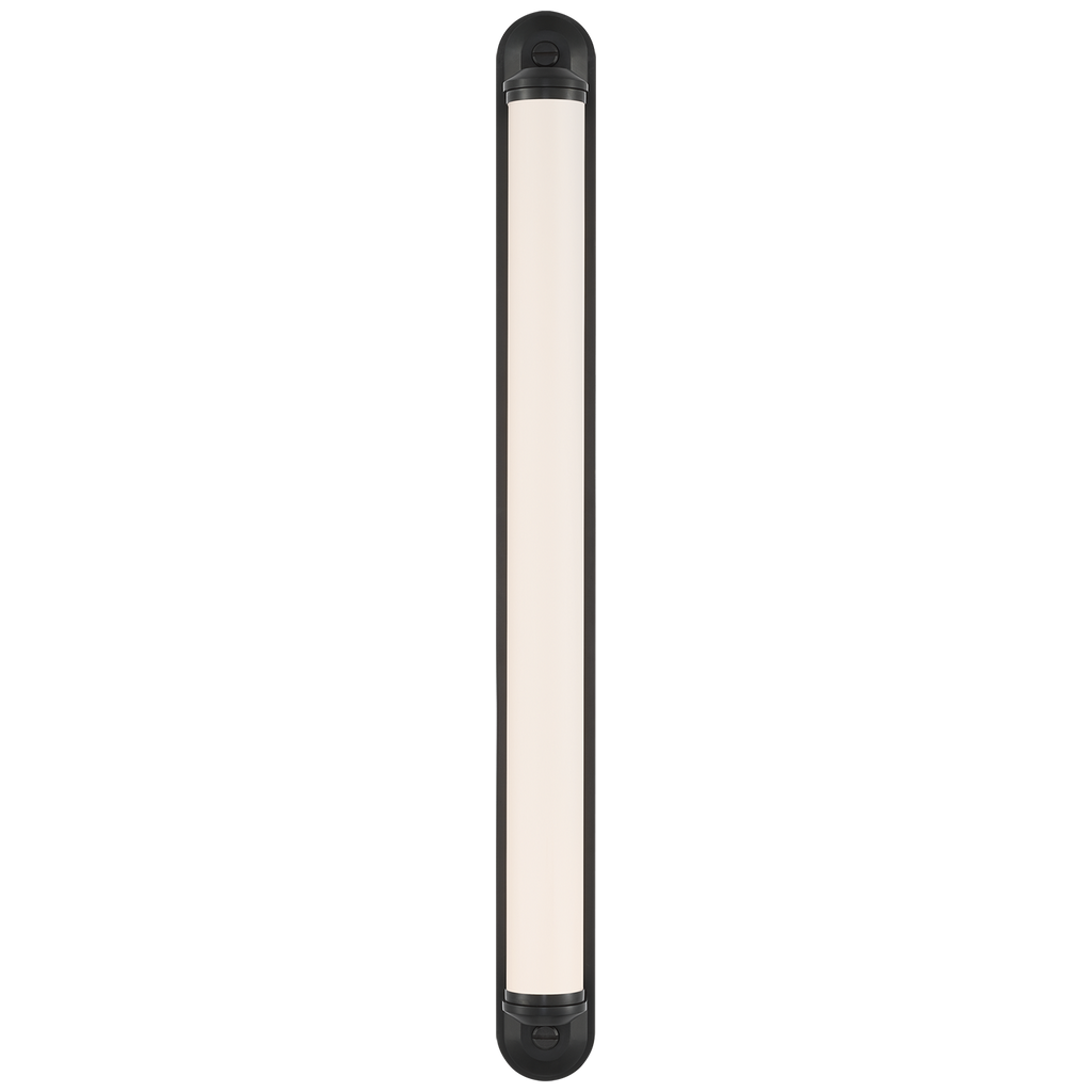 Belgrave 32" Linear Bath Light | Bronze | White Glass