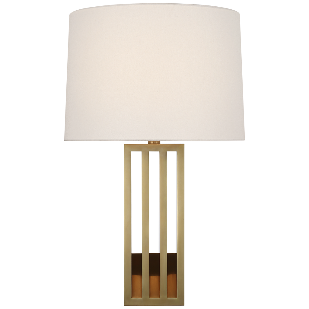 Penrose 29" Table Lamp | Natural Brass | White Paper Shade