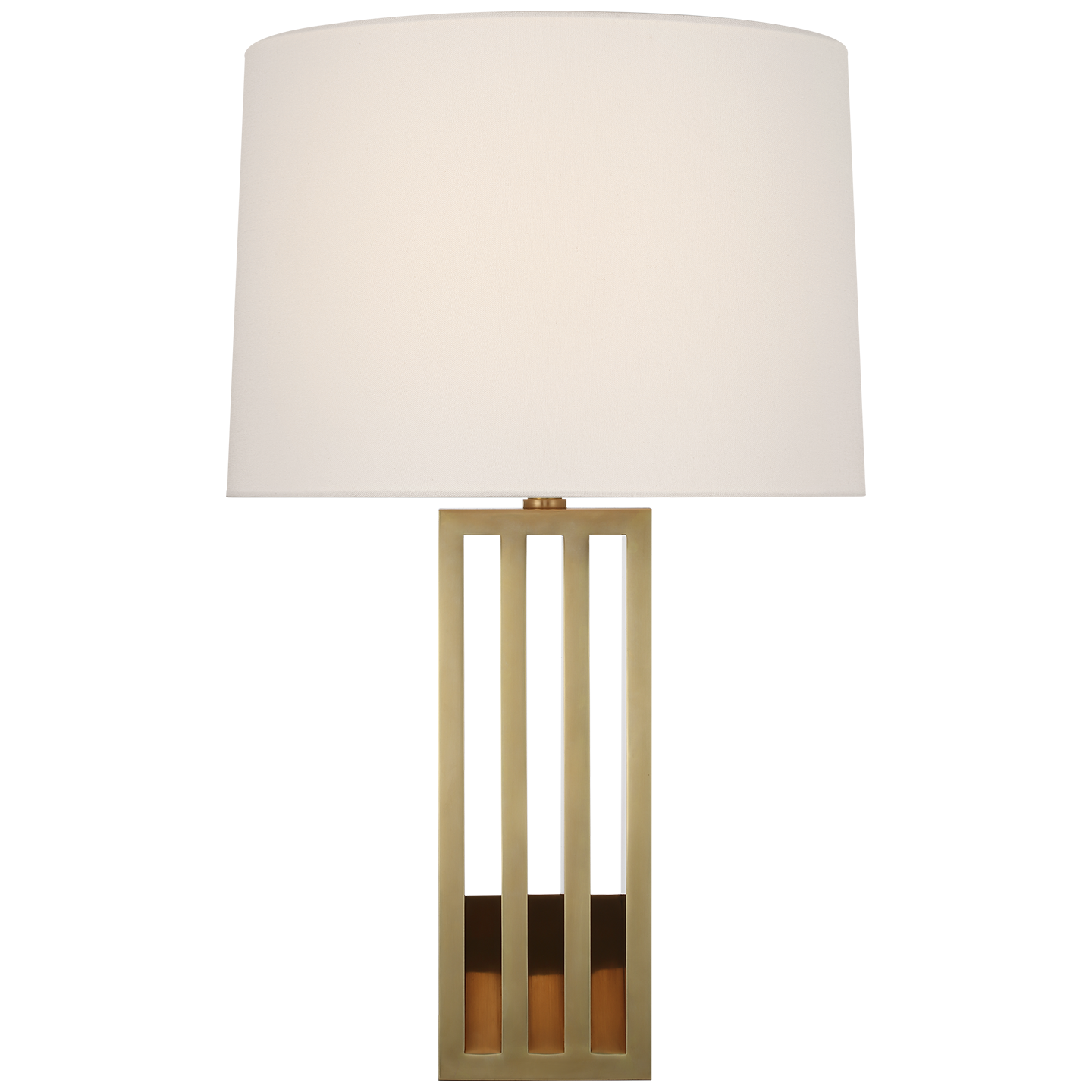 Penrose 29" Table Lamp | Natural Brass | White Paper Shade