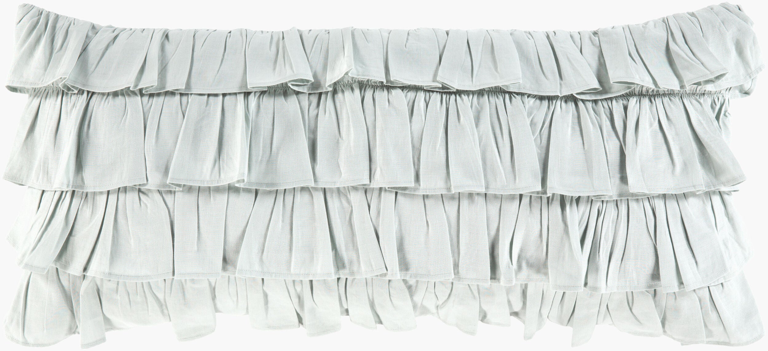 Ruffle Lumbar Pillow | RLE006