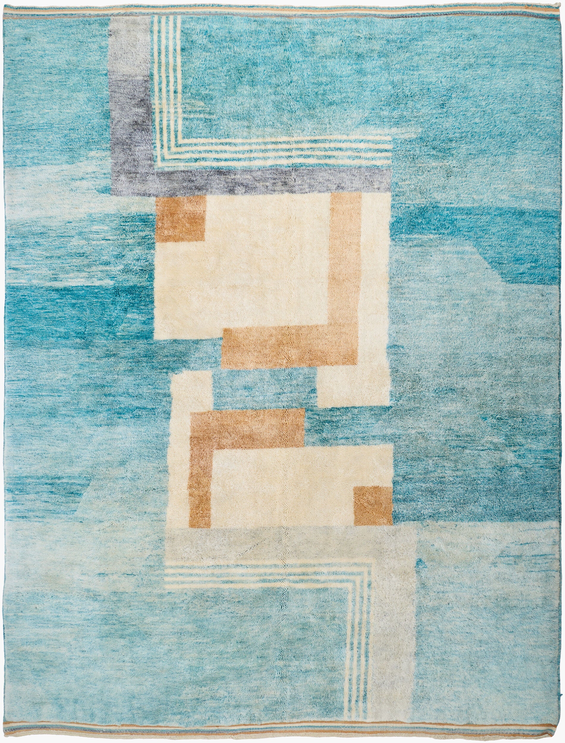 Reproduction One of a Kind Rug | Sky Blue | ROOAK1002
