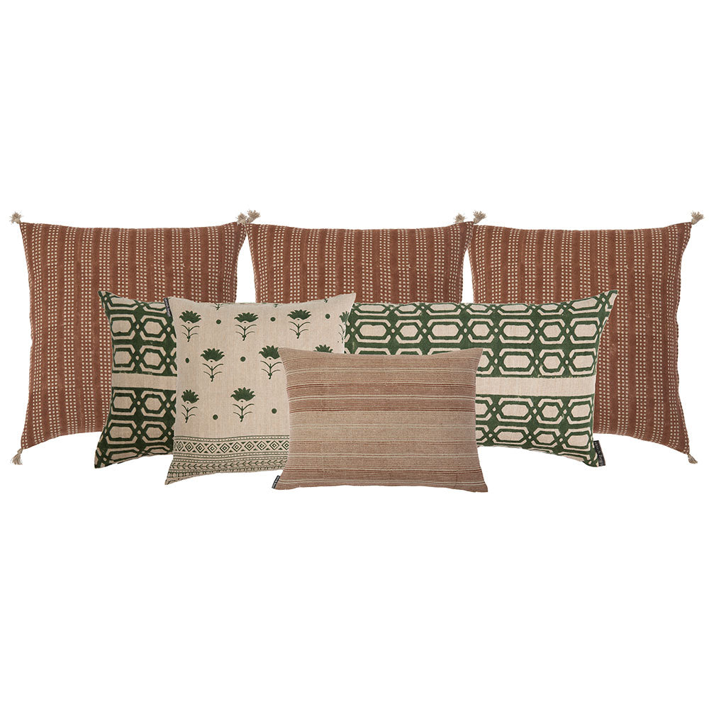 Nepsa Saffron on Natural Pillow