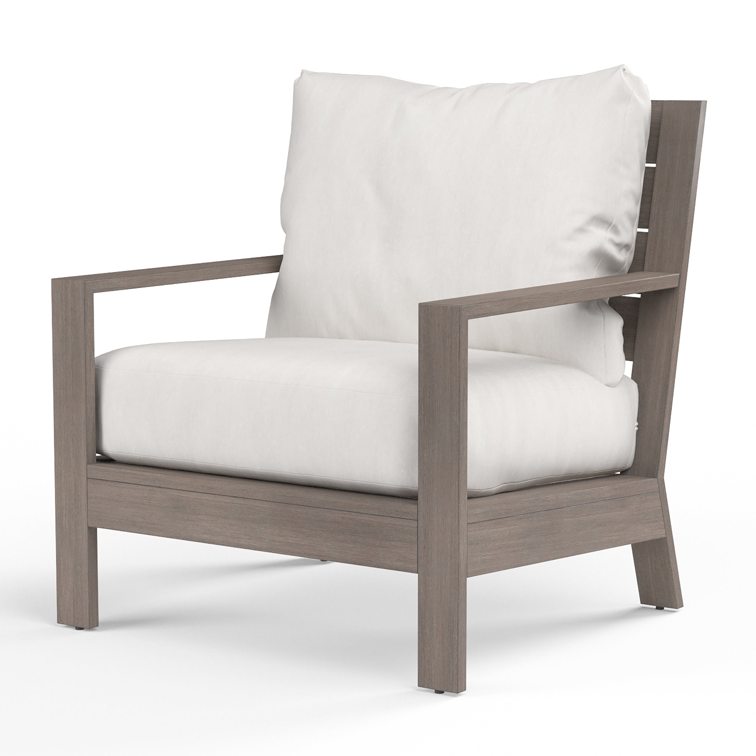 Laguna Club Chair in Canvas Flax, No Welt