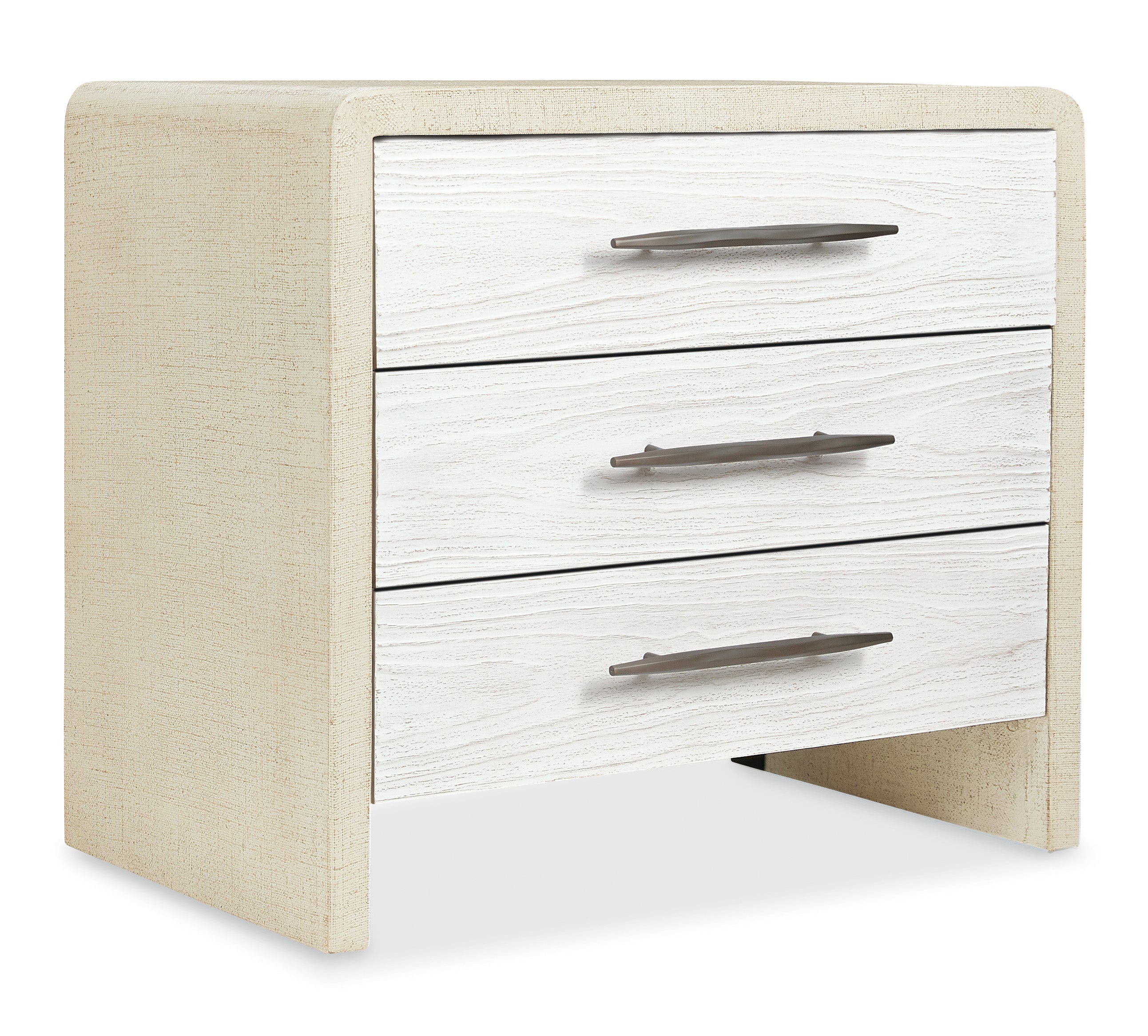 Cascade Three-Drawer Nightstand | Pebble Beach