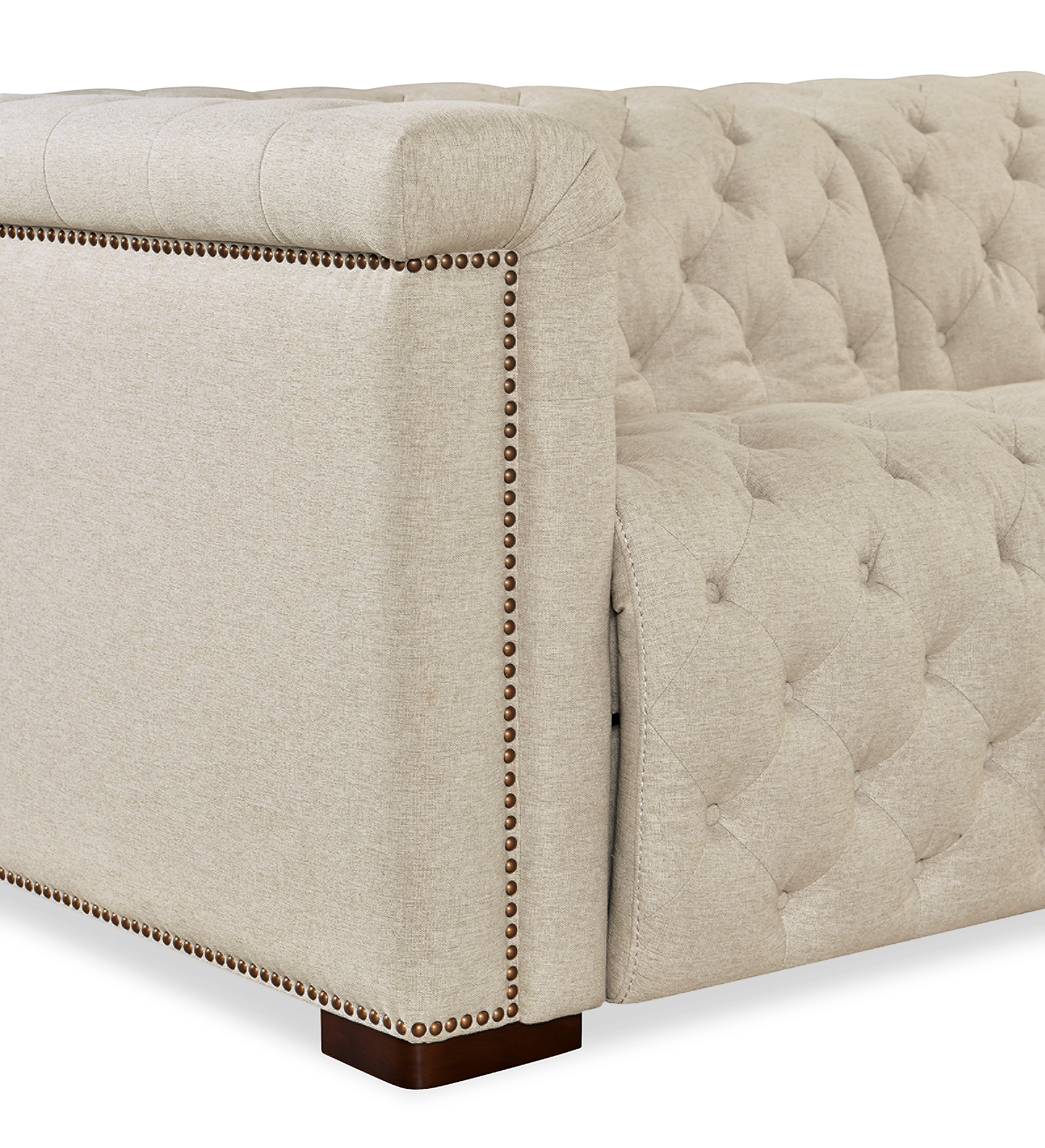 Savion Deux 6 Seat Sectional with Three Power Recliners and Seven Power Headrests | Aries Beach