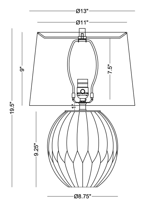 Savoy Table Lamp