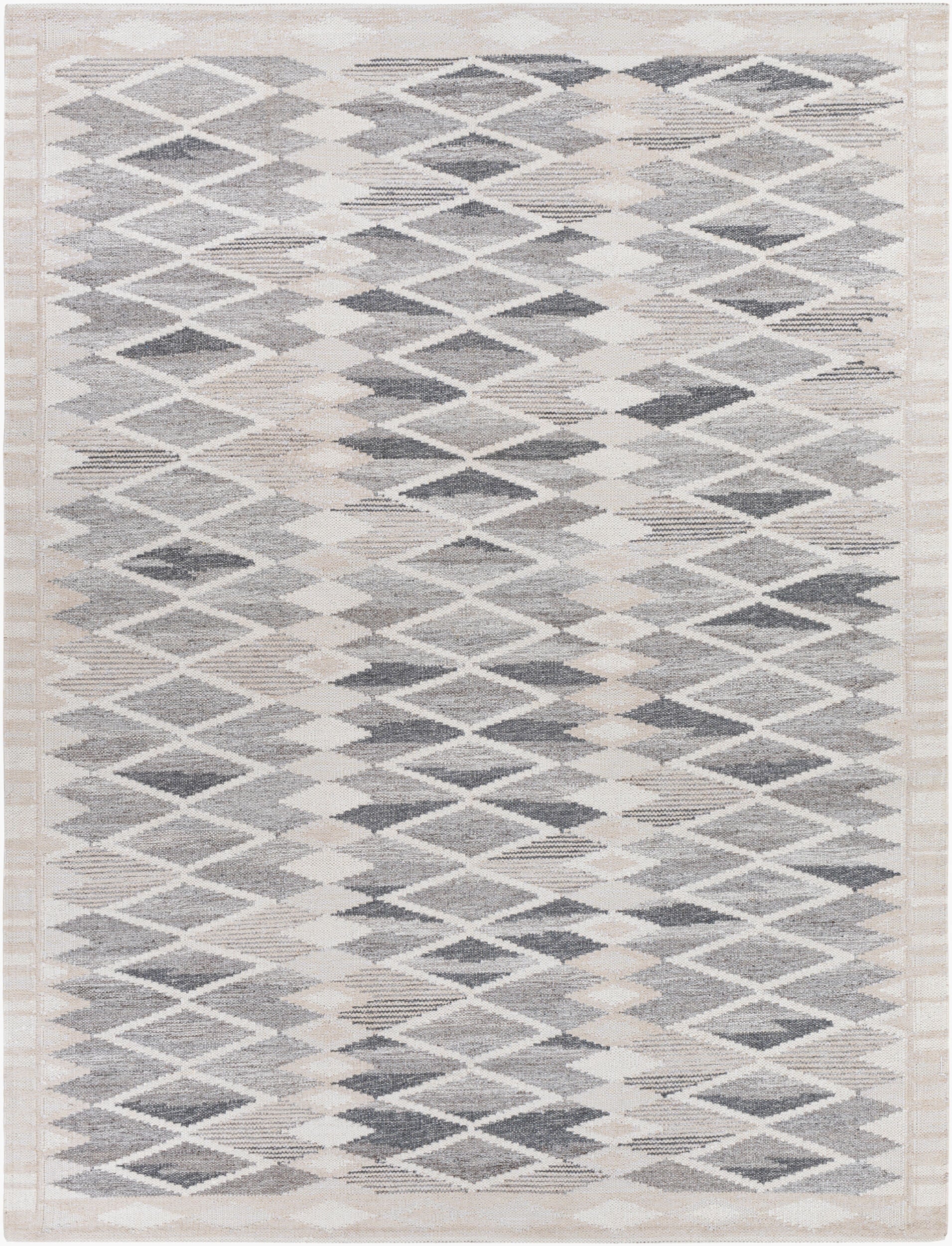 Scandi Rug | Black | SCD2303
