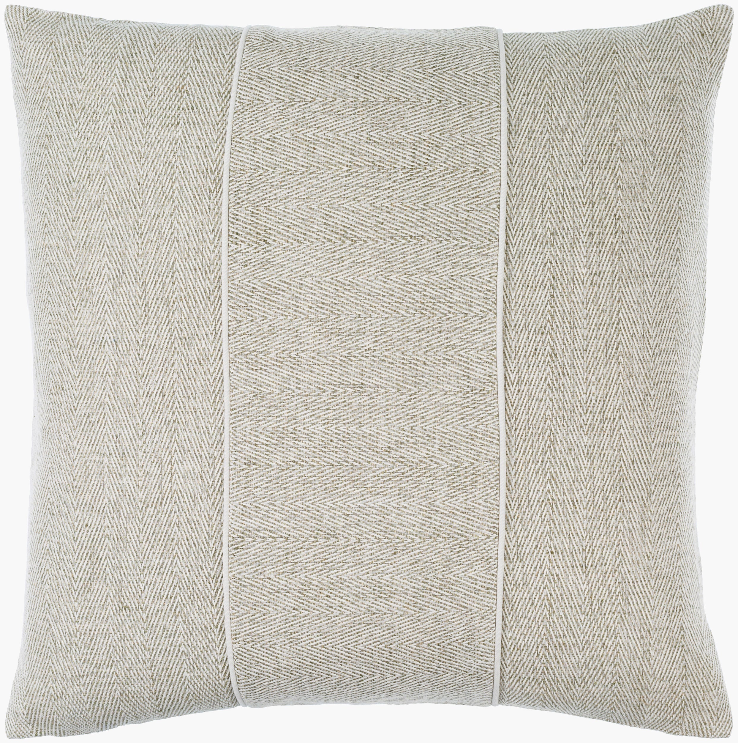 Stitched Linen Accent Pillow | SCE001