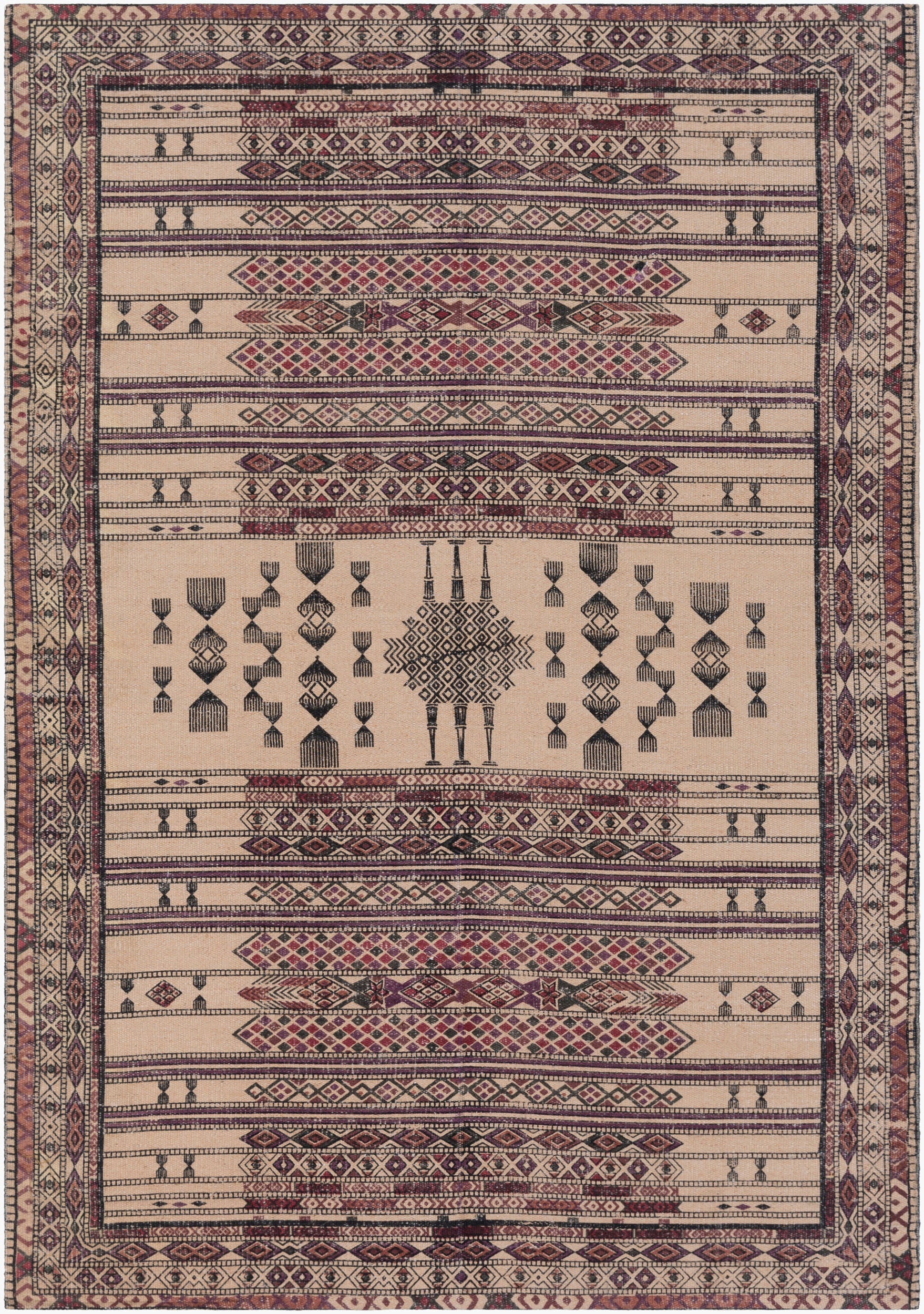 Shadi Rug | Red | SDI1022
