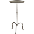Hand-Forged Martini Table | Aged Iron
