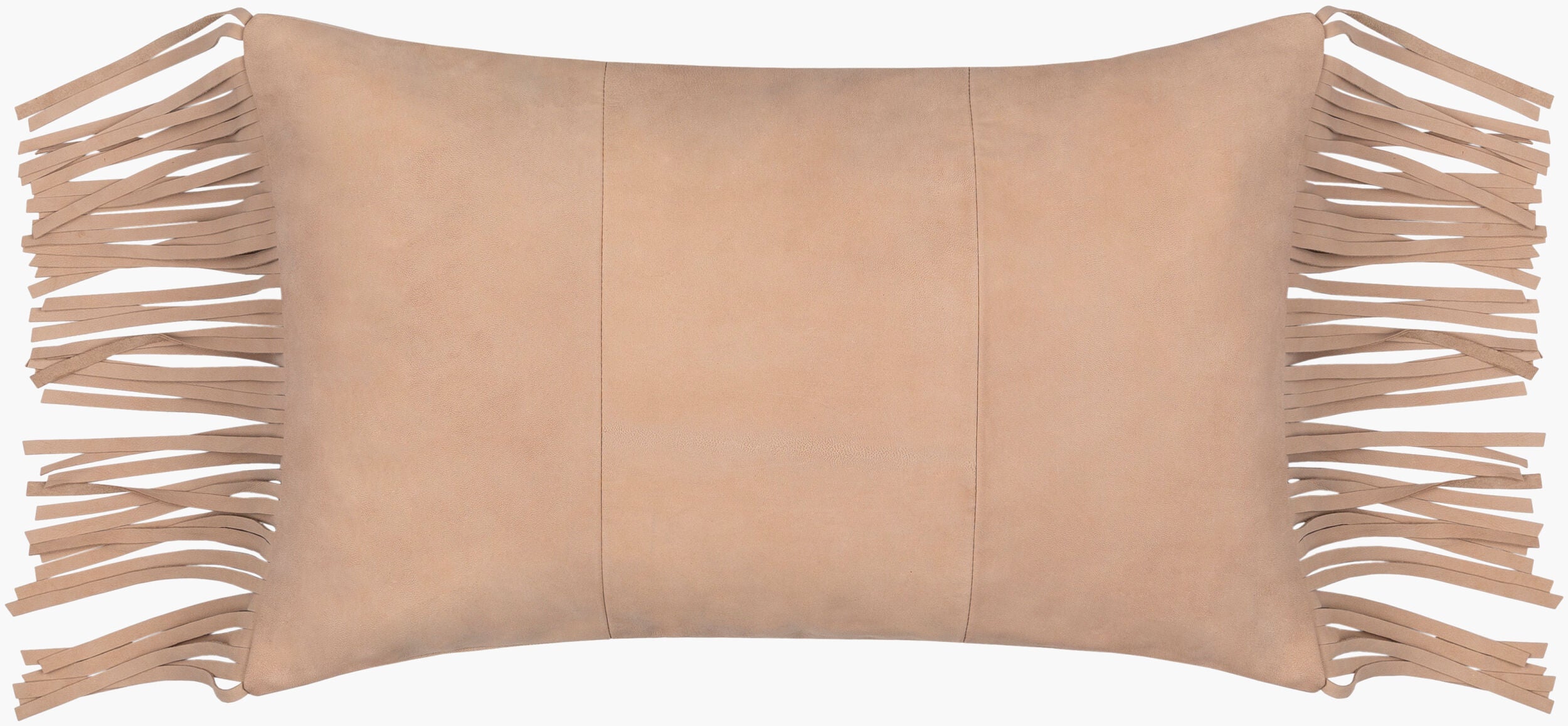 Suede Fringe Accent Pillow | SFG001
