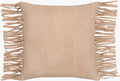 Suede Fringe Accent Pillow | SFG001