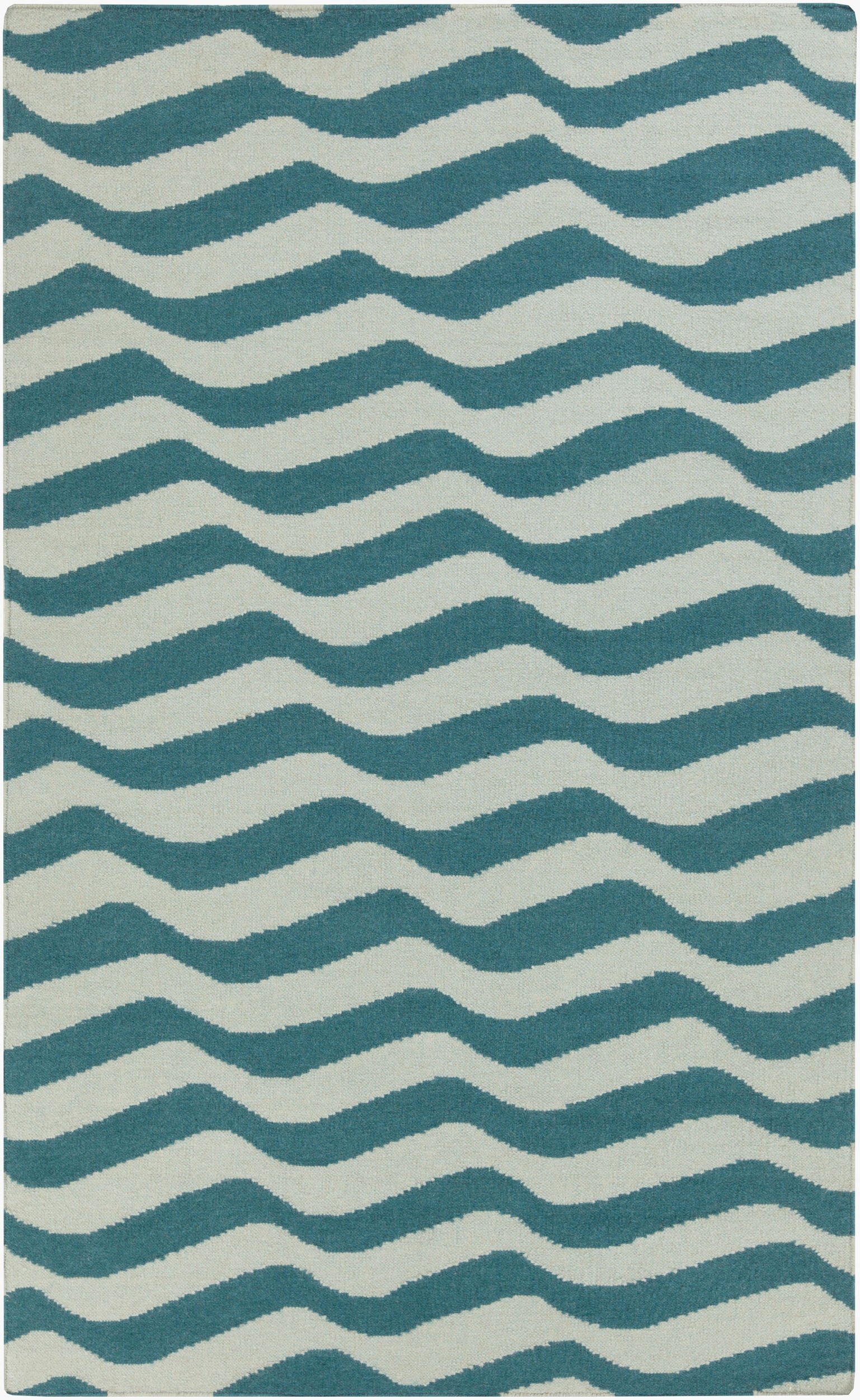 Sheffield Market Rug | Teal | SFM8009