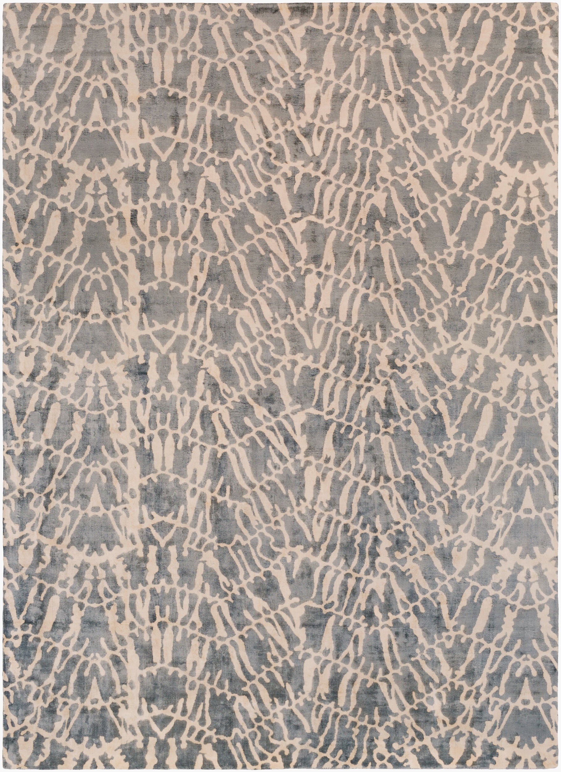 Shibori Rug | Charcoal | SHB8002