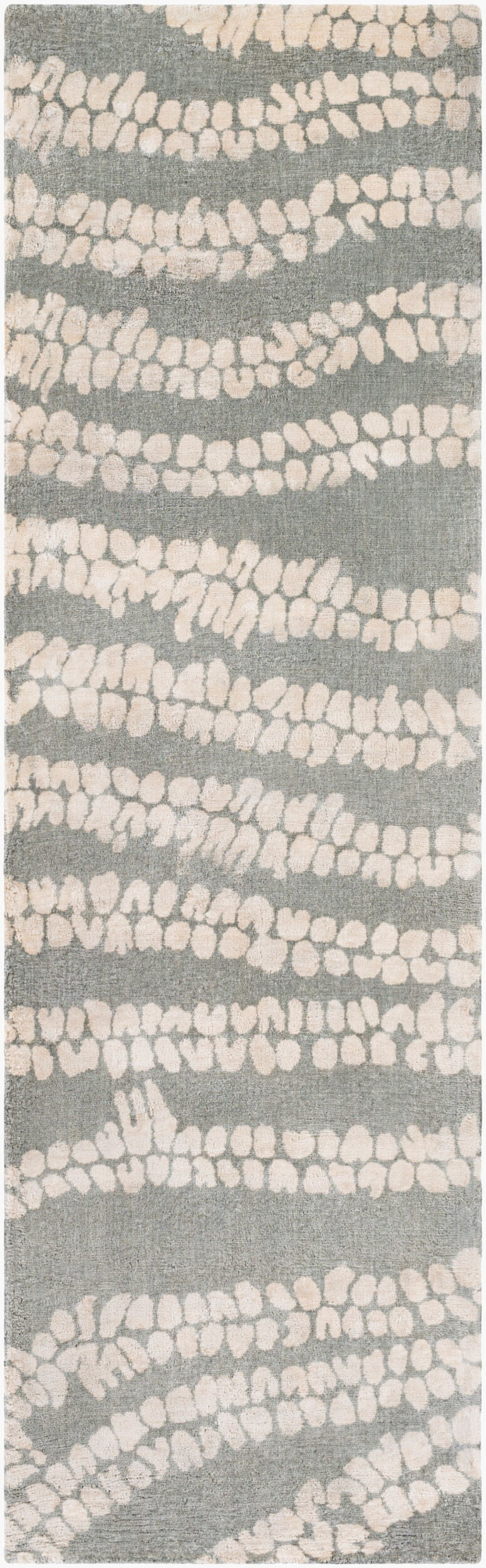 Shibori Rug | Charcoal | SHB8006