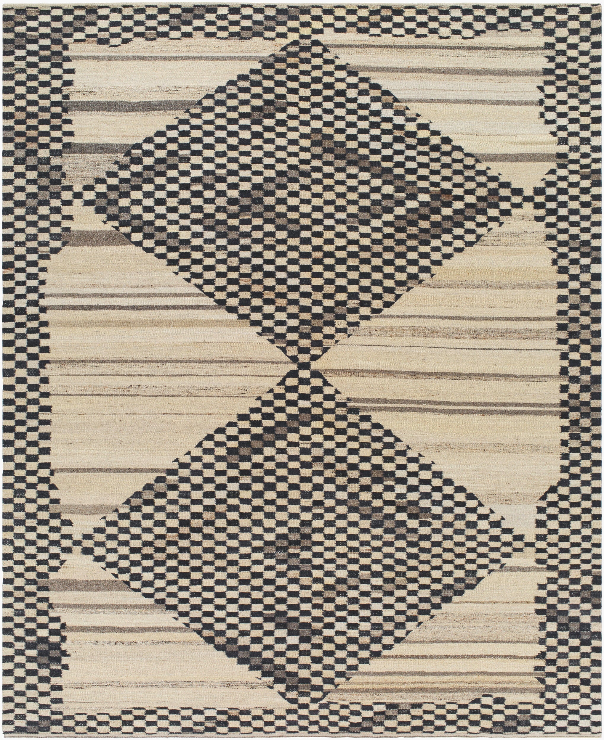 Stockholm Rug | Ebony | SHM2303
