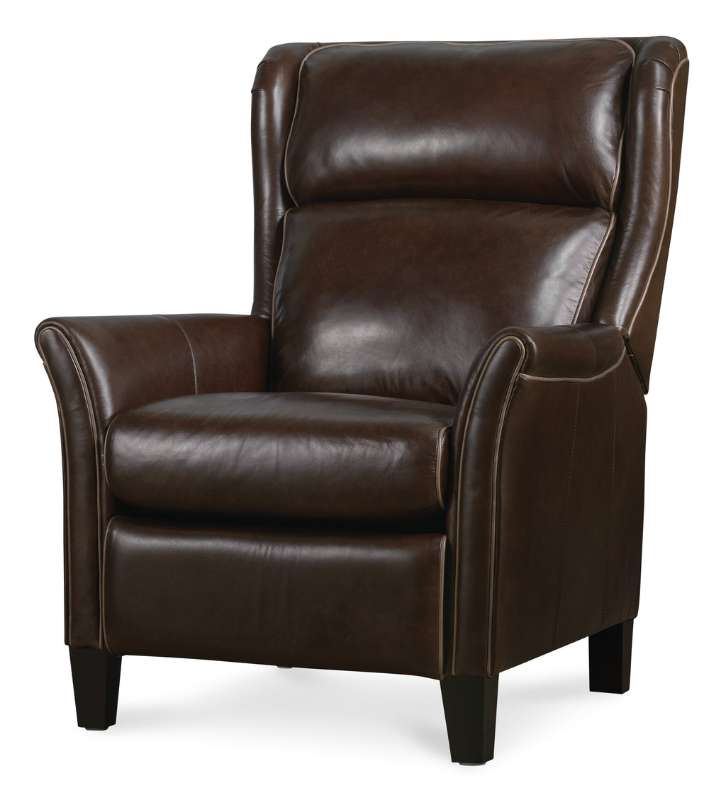 Henley Power Recliner with Power Headrest | Dark Roast