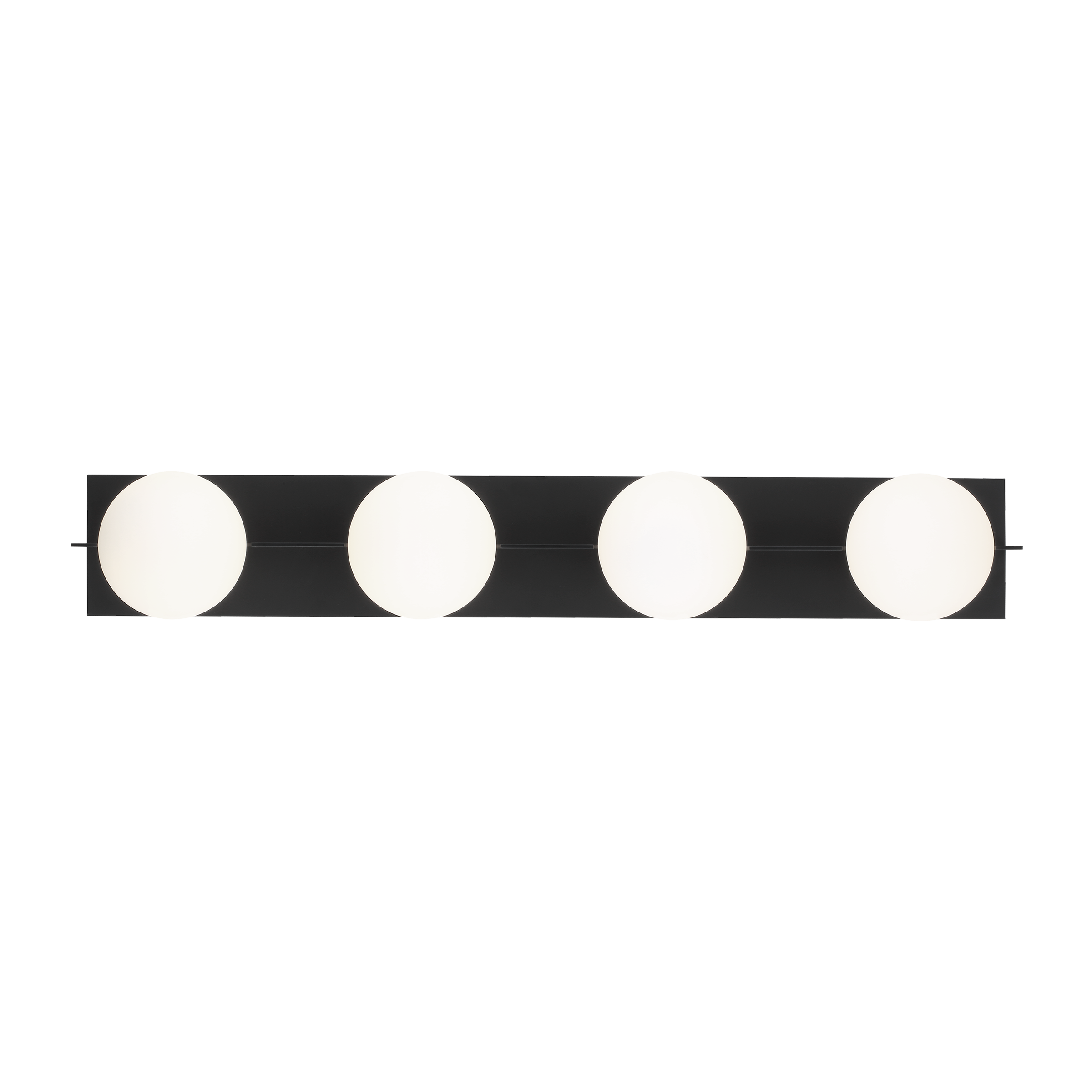 Orbel 4-Light Bath Matte Black LED 90 CRI Bi-Pin G9 3000K 120V