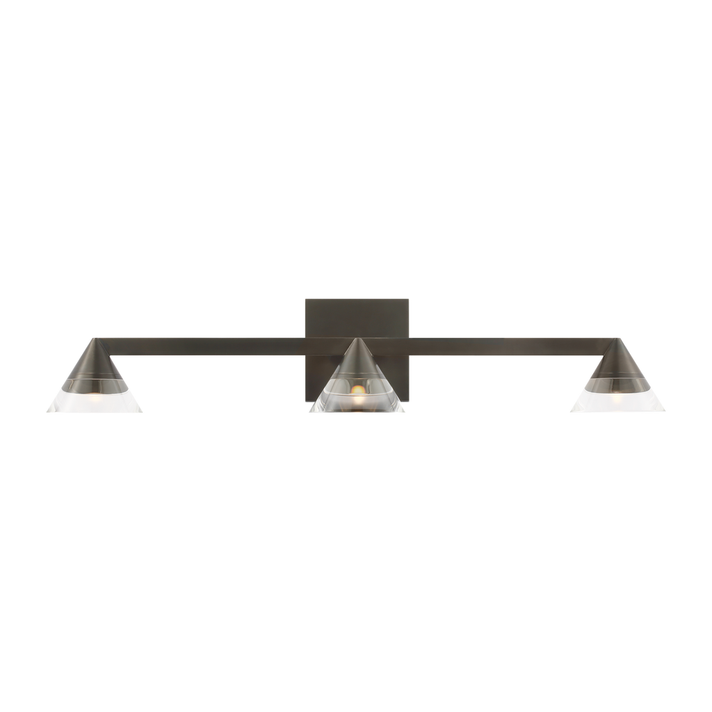 Midrand Crystal 26 Vanity Bronze 2700K 90 CRI