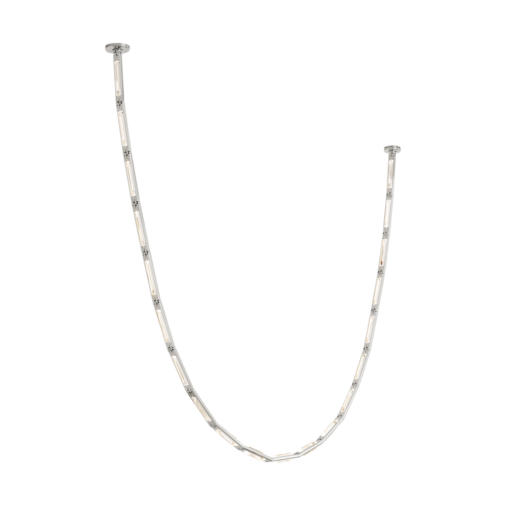 Catena 103 Chandelier | Polished Nickel 3000K Remote 277V