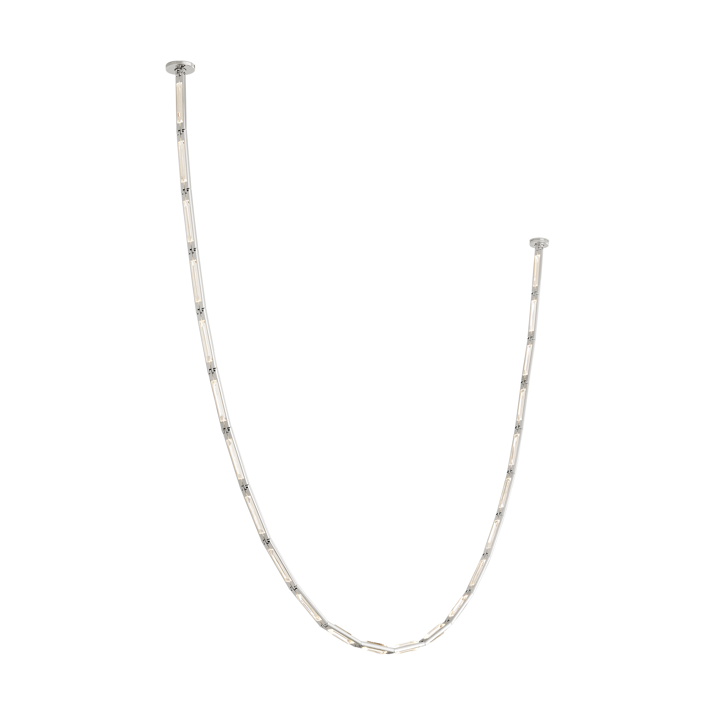 Catena 118 Chandelier | Polished Nickel 2700K Remote 277V
