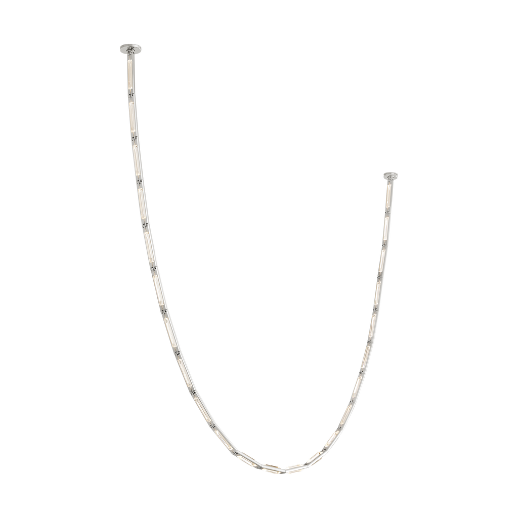 Catena 118 Chandelier | Polished Nickel 3000K Remote 277V