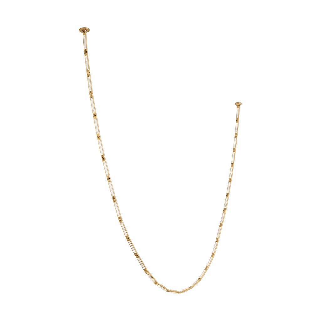 Catena 149 Chandelier | Hand-Rubbed Antique Brass 2700K Remote 277V