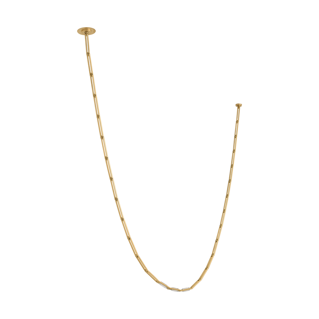 Catena 149 Link Chandelier | Hand-Rubbed Antique Brass