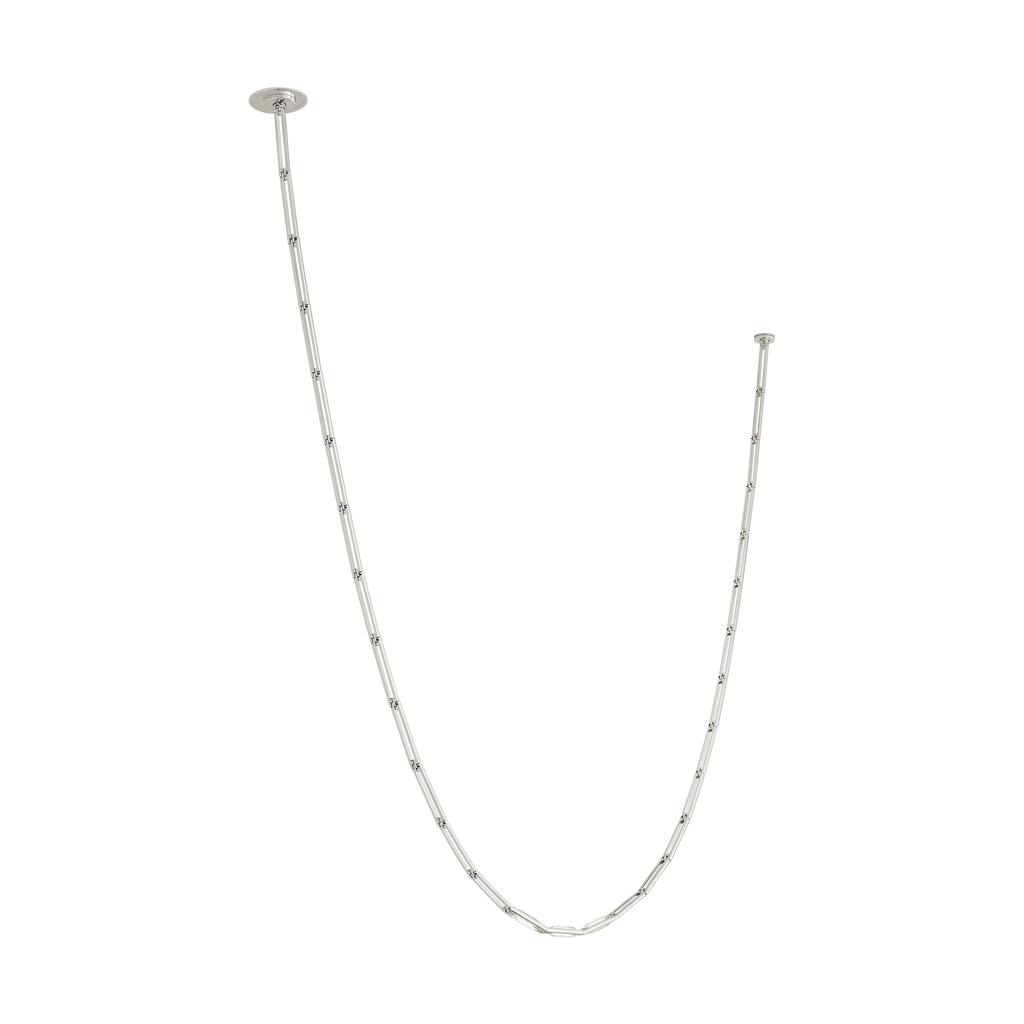 Catena 149 Link Chandelier polished nickel 2700K 90 CRI surface