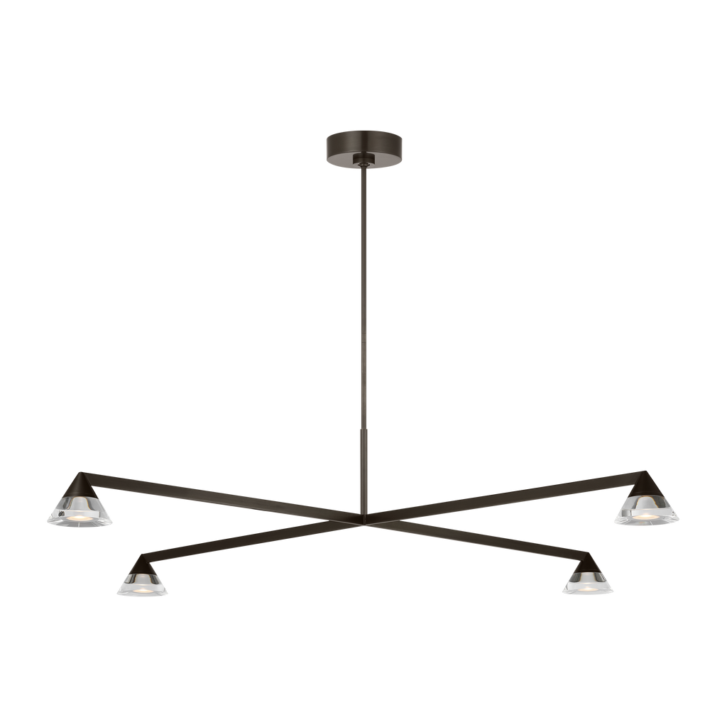 Midrand Crystal 52 Chandelier Bronze 2700K 90 CRI