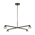 Midrand Crystal 37 Chandelier Bronze 2700K 90 CRI